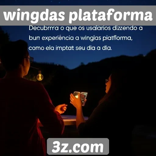 Feedback dos usuários sobre a experiência na Wingdas plataforma